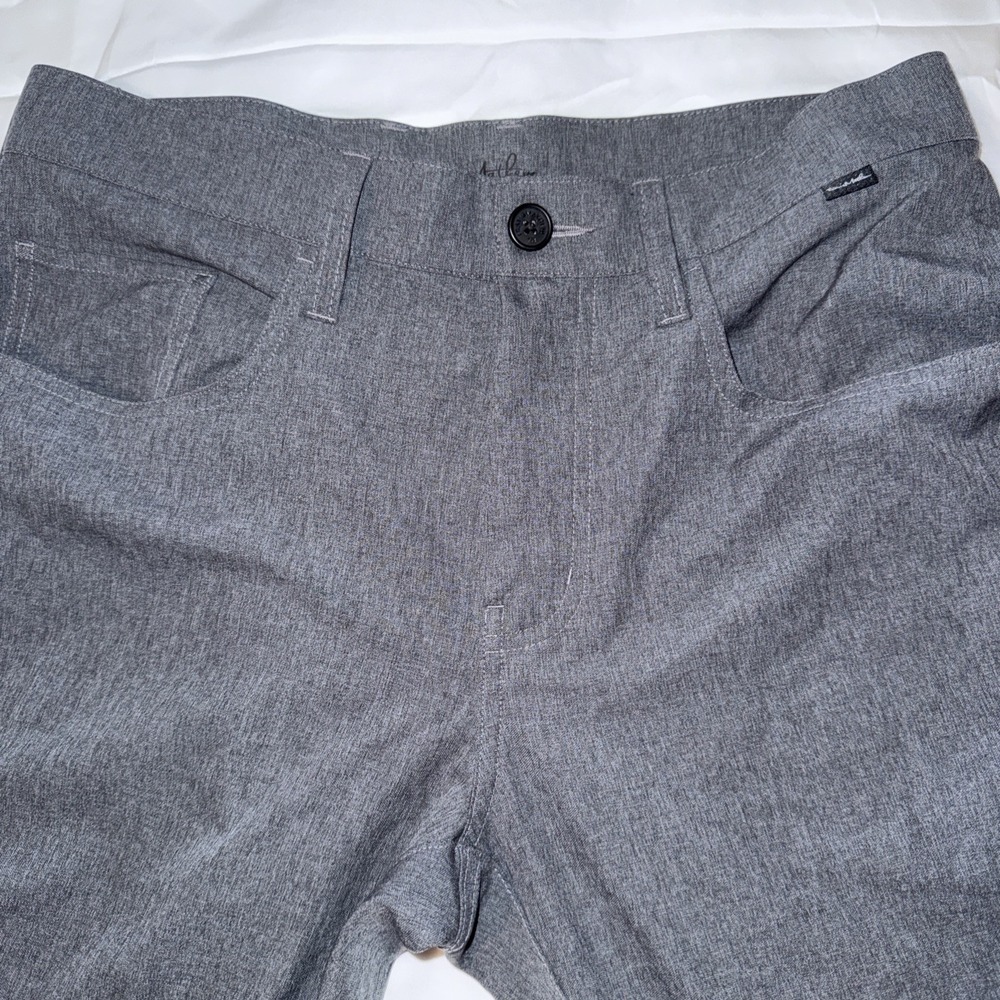 Travis Mathew Pants Mens 32x31 Gray Open To Close Performance Golf Stretch